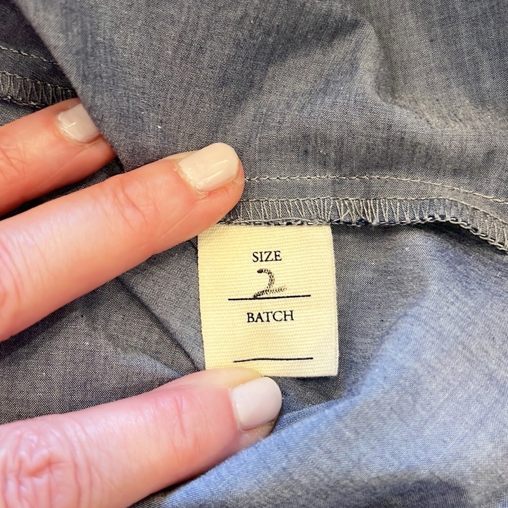 Grammar NYC Conjunction Tie Front Blouse - Picture 8 of 11